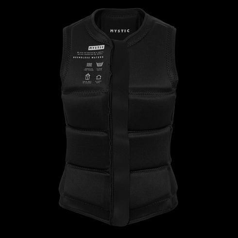 Star Impact Vest Fzip Wake Women 2024 - Black